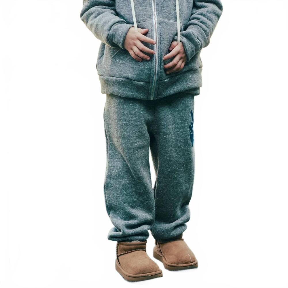NEW FAIRWELL kid's pocket pull-on sweatpants in grey